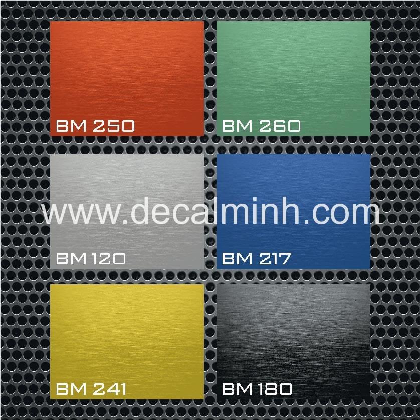 1,5m DecalL nhôm xước 3D nhập dán ôtô, xe máy