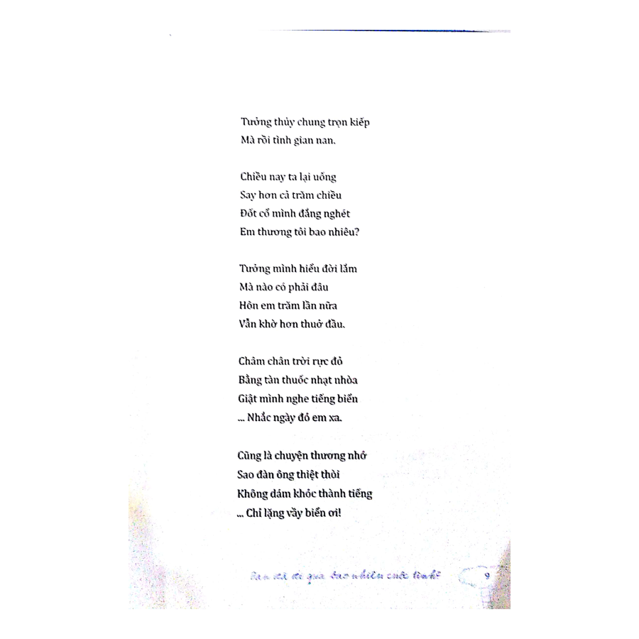 Sách Mang San Hà Đổi Lấy Duy Nhất Một Người Thương