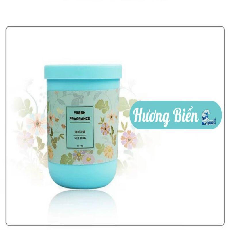 Sáp thơm phòng khử mùi phòng ngủ nhà vệ sinh toilet ô tô với 4 mùi hương tự nhiên 190g
