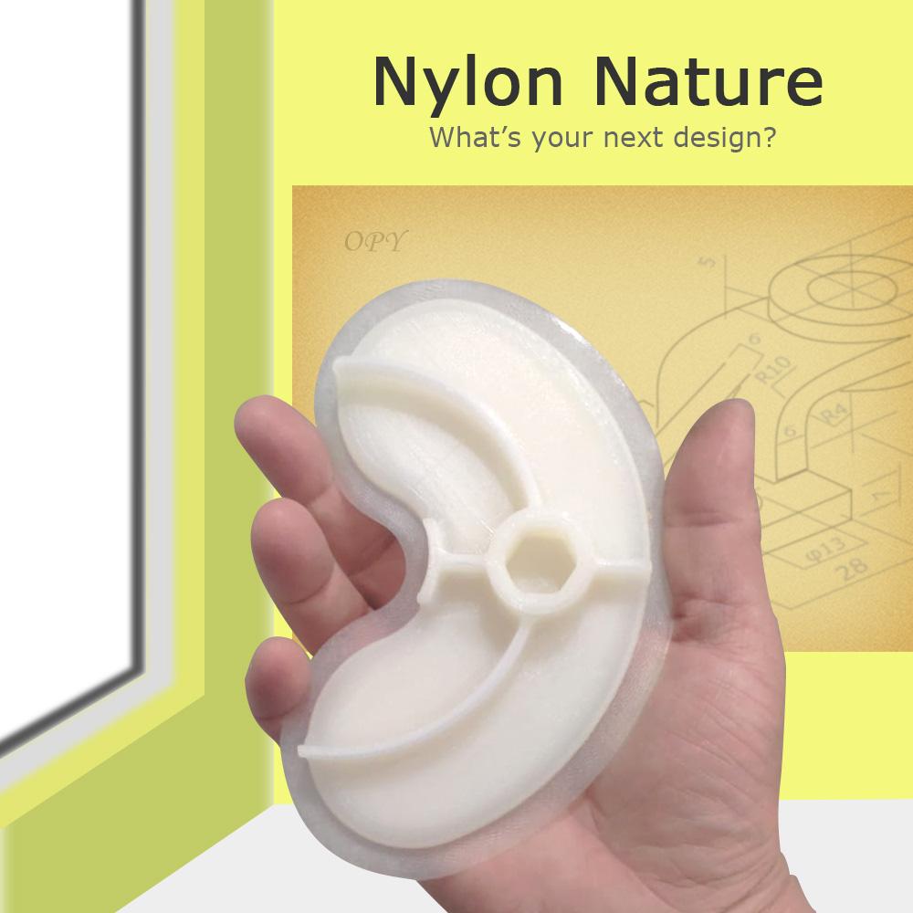 Pa Nylon Polyamide 3D Máy In Dây Tóc 1.75mm 1 -f- 75 1kg 10m 100g Tự Làm Cho Đường Chỉ Vận Chuyển Trắng Màu Tự Nhiên