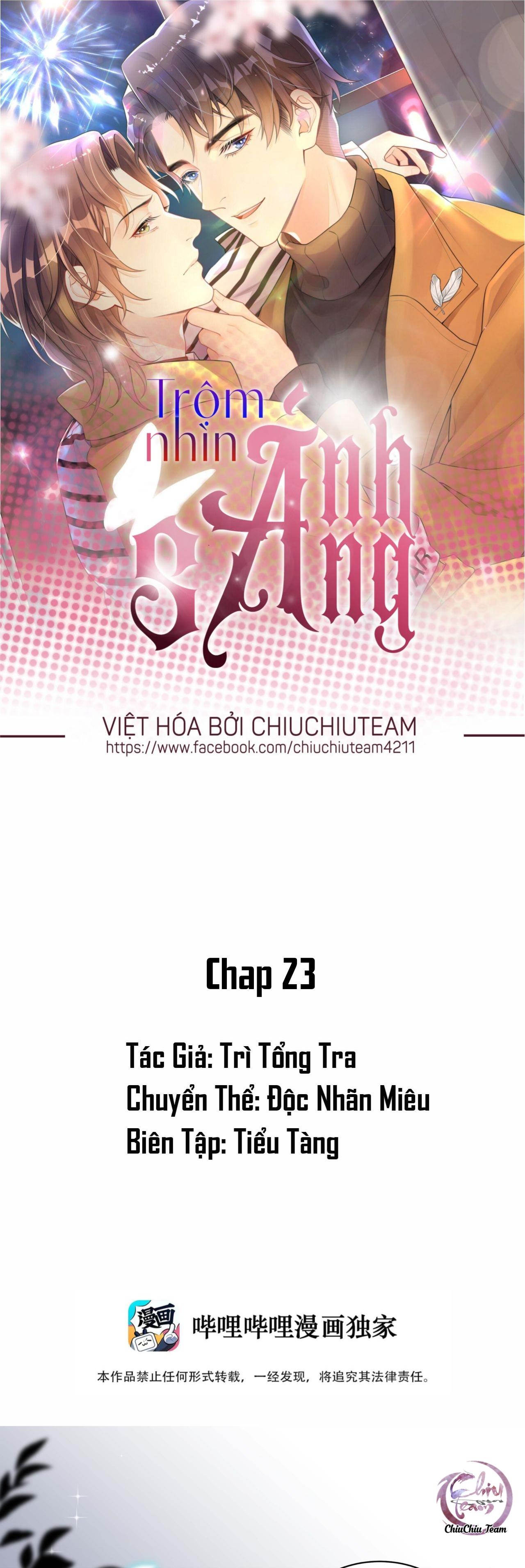 Trộm Nhìn Ánh Sáng chapter 23