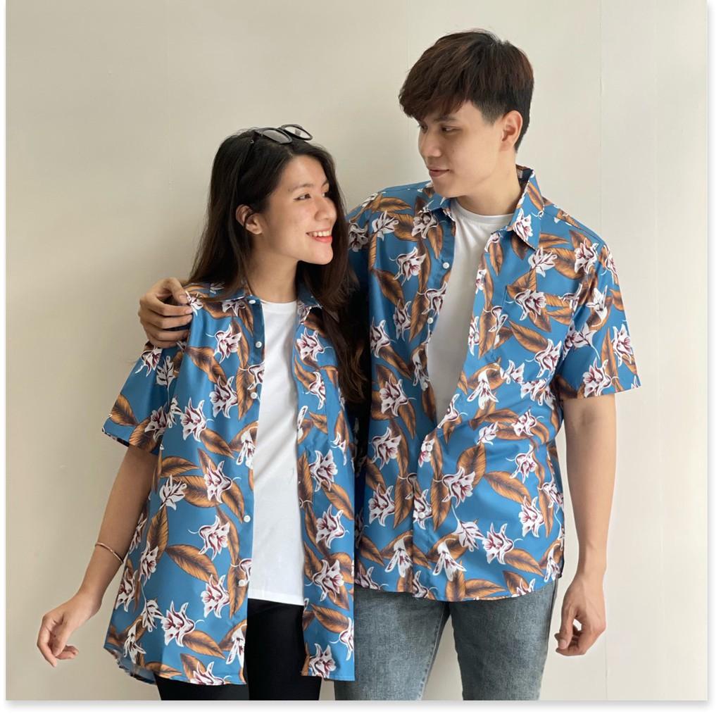 ÁO SƠ MI NAM NỮ,THIẾT KẾ HỌA TIẾT SIÊU NGẦU,CHẤT LIỆU VÃI THOÁNG MÁT THỜI TRANG KME.STORE