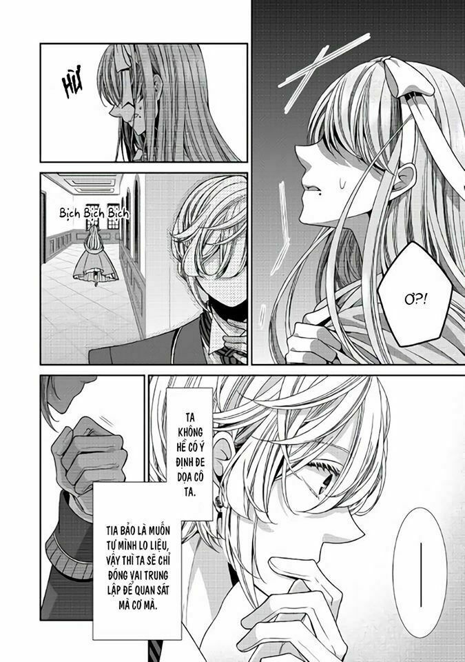 nhật ký theo dõi vị hôn thê tự nhận mình là nữ phụ phản diện 1 chapter 12 19