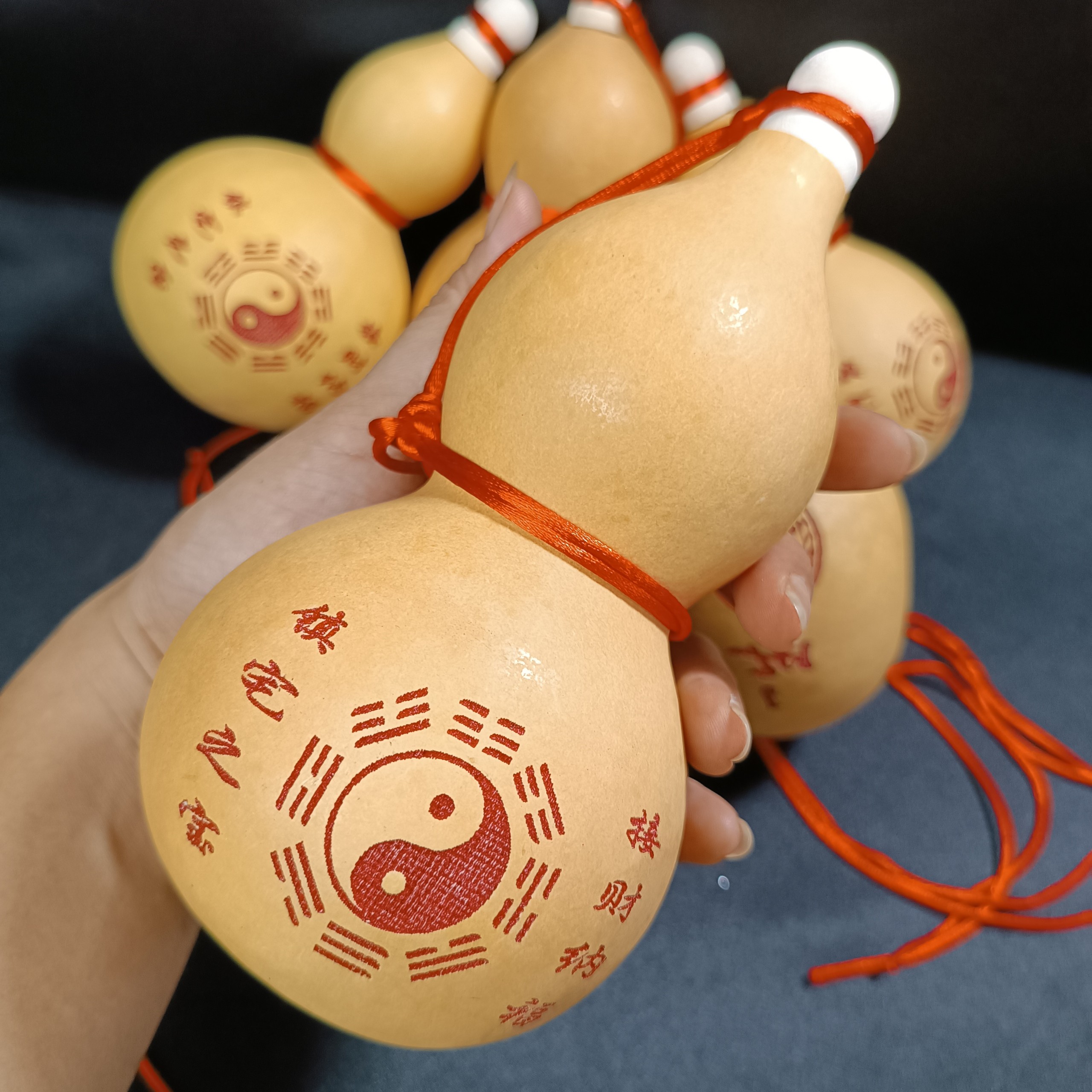 Hồ Lô Bầu có nắp mở,cao 17cm,phong thủy