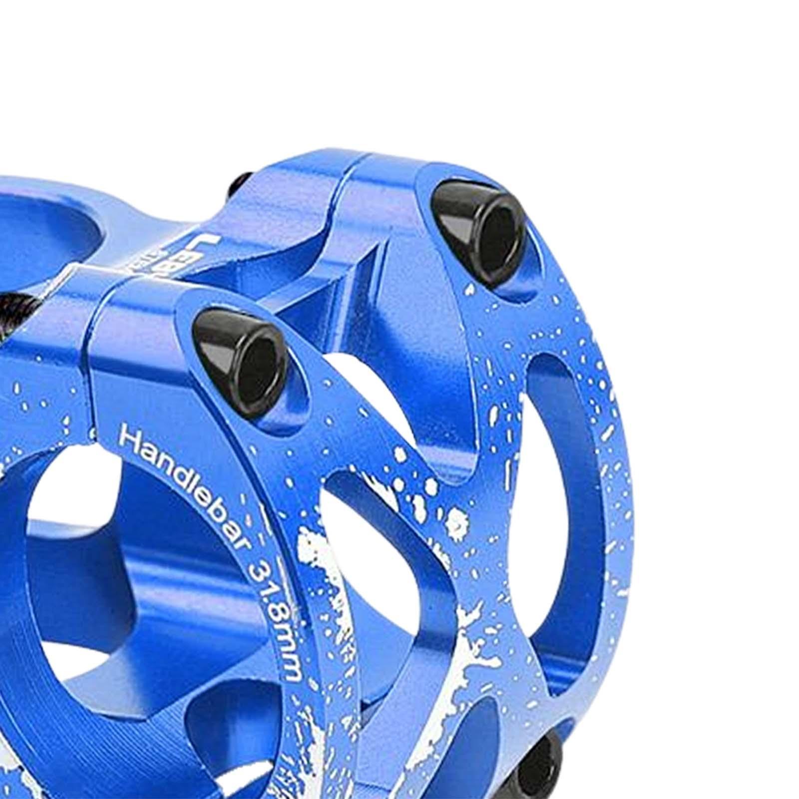 Bike Short  Road  28.6mm 1-1/8 31.8mm Handlebar Stem Blue