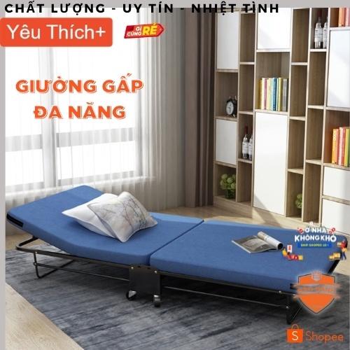 Giường Gấp Đa Năng Có Đệm Cao Cấp - Hàng Nhập Khẩu