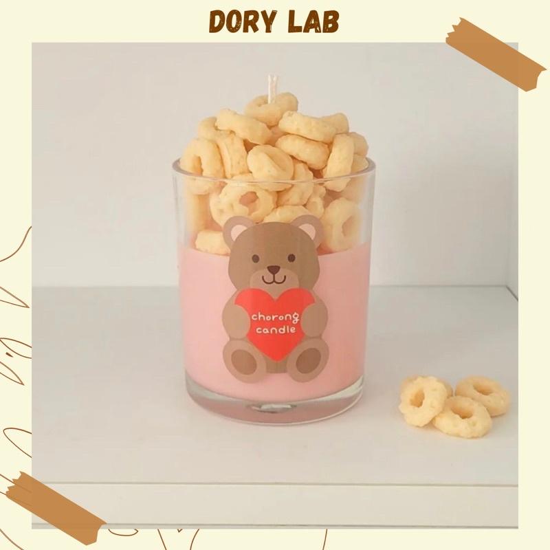 Nến Thơm Handmade Ly Kẹo Vòng Màu Sắc Theo Yêu Cầu - Dory Lab