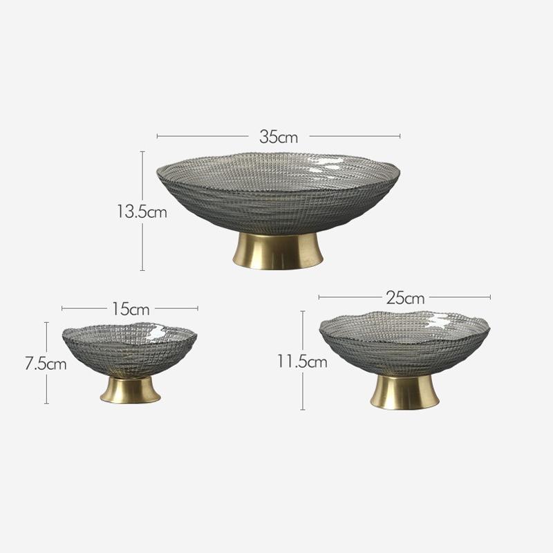 Đĩa Đựng Trái Cây Thủy Tinh, tô đựng trái cây, tô đựng thuỷ tinh