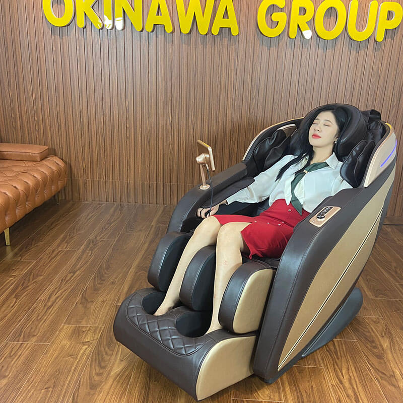 GHẾ MASSAGE OKINAWA OS 211 - CÔNG NGHỆ MASSAGE 3D