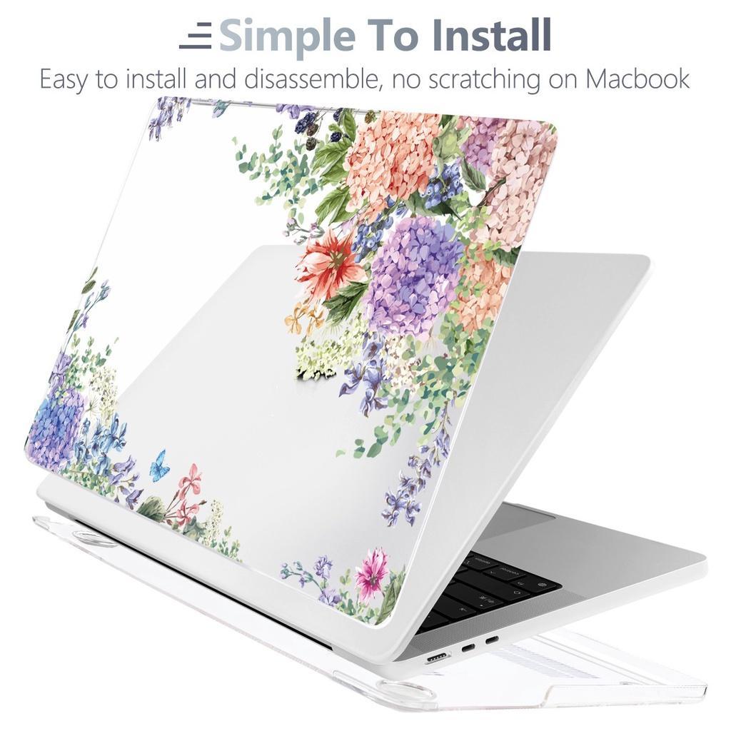 Ốp Máy Tính Bảng Cho MacBook Pro 2020 2022 Air13.6inch A2681Pro14 16inch A2442 A2485 M1 M2 13inch A2338 A2337 A2251 A1706 A1708 A1466 A1369 A1502 A1425