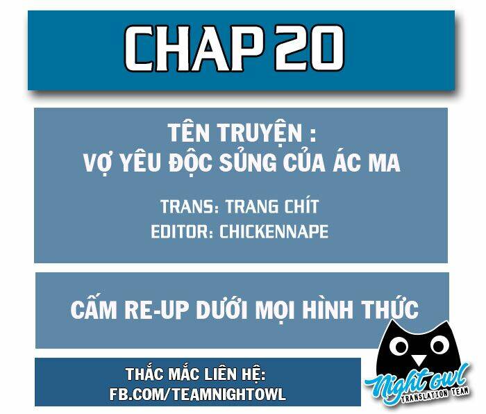 ác ma đích độc sủng điềm thê chapter 20 1