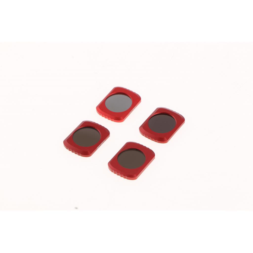 4pcs ND8 + ND16 + ND32 + ND64 Lens Filter Set ND Filters for DJI Pocket