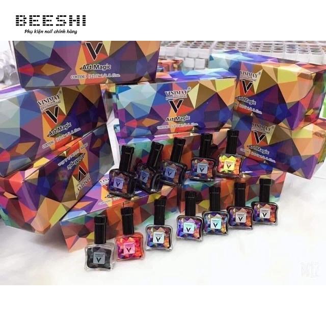 set 12 chai cồn loang vinimay- Beeshi shop nail