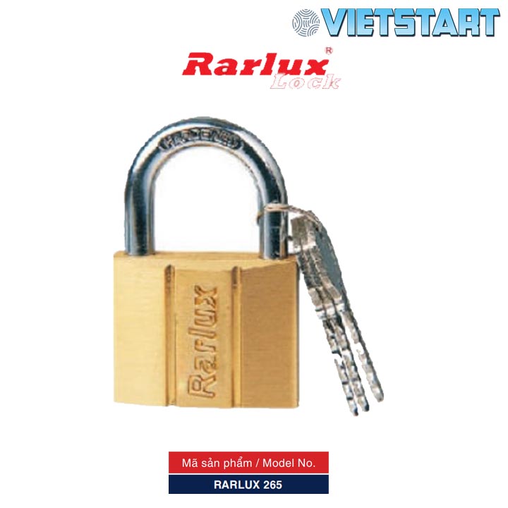 Ổ khóa cửa-khóa bóp Rarlux chất liệu đồng nguyên khối