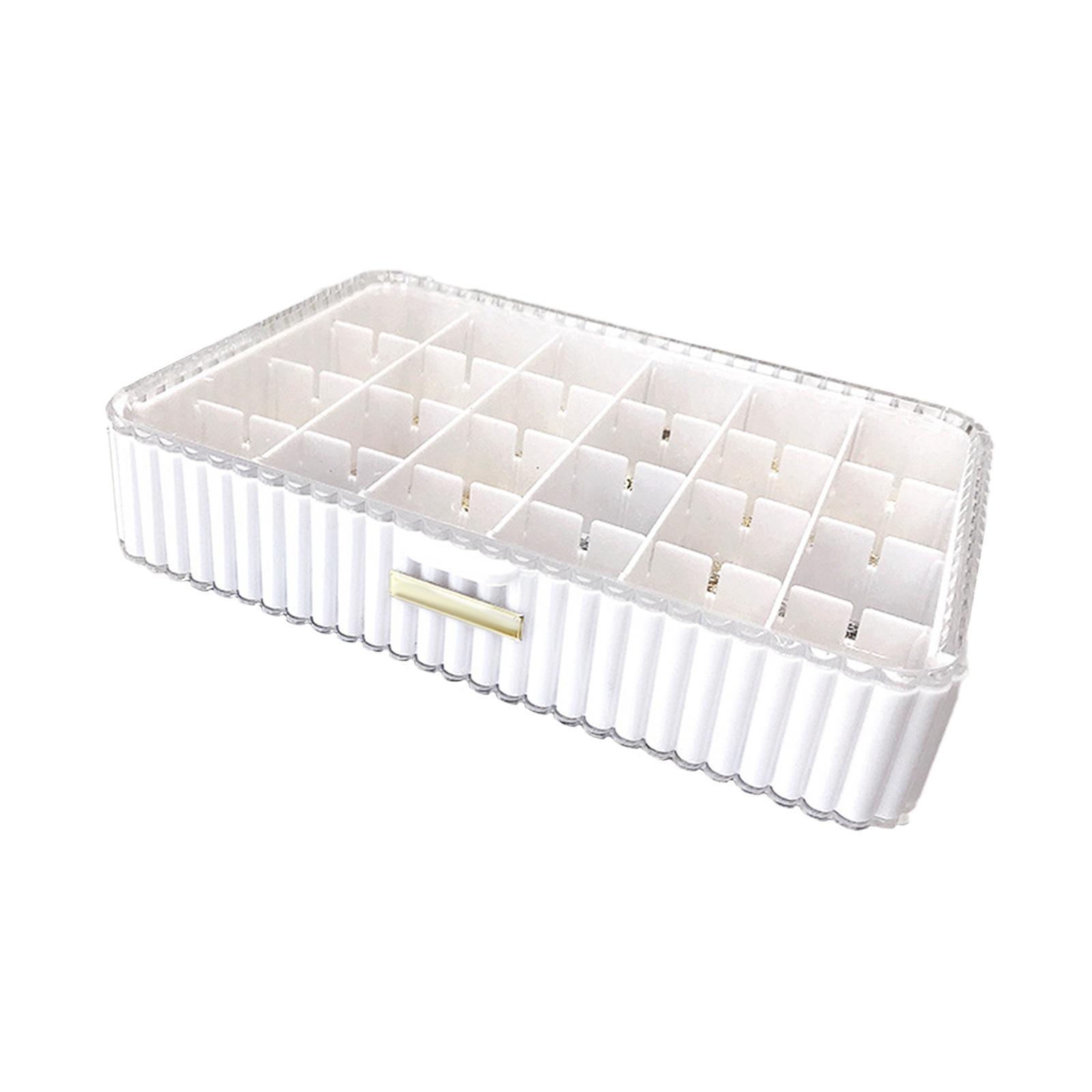 Drawer Storage Box Cosmetic Organizer Desk for Table