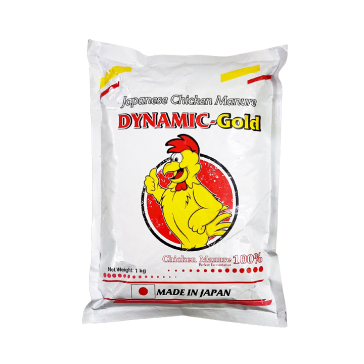 Phân hữu cơ dynamic gold - Phân gà nhật 1kg bón lót, bón thúc, bón gốc cho tất cả các loại cây trồng, giúp tăng năng xuất