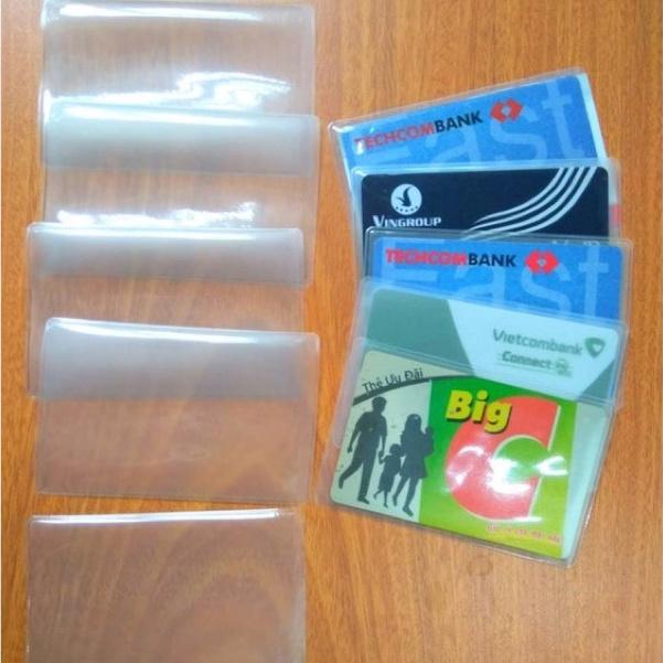 Sét 8 túi bọc thẻ các loại thẻ
