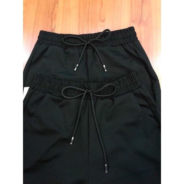 QUẦN THUN DÁNG JOGGER KO ÔM CHÂN- CHẤT LIỆU SIÊU GIÃN