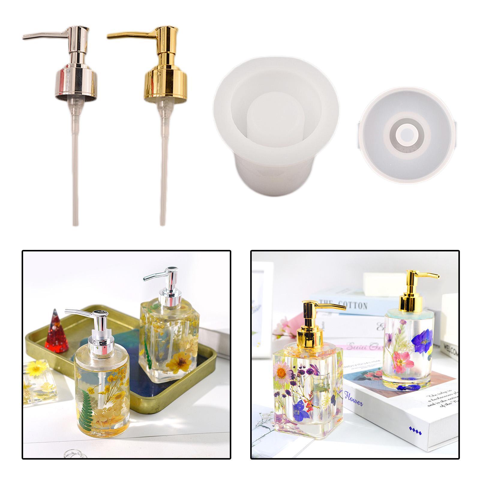 Pump Bottle Silicone  Perfume Soap Bottle   Craft
