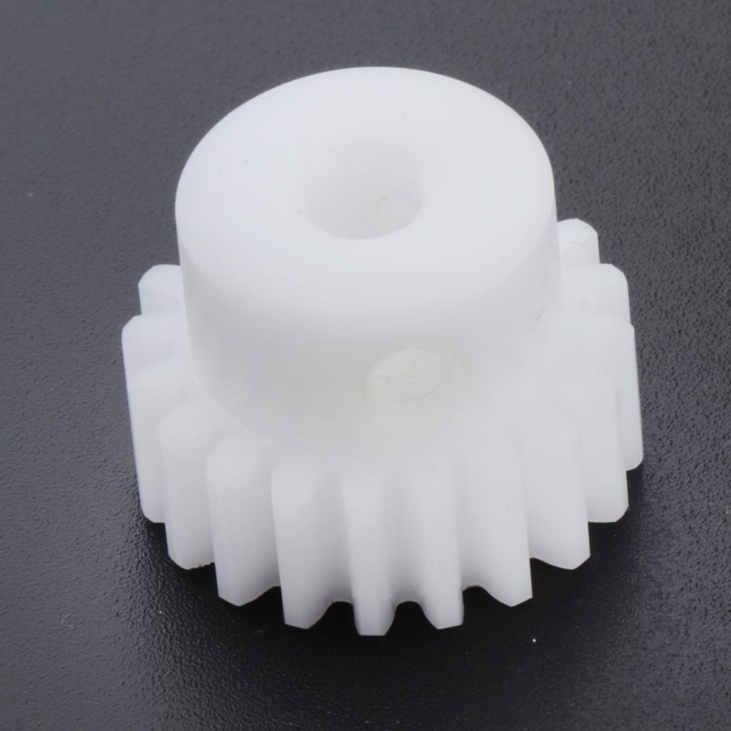 Plastic Gear DIY Reduction Worm Gears Model For RC Car Robot Motor