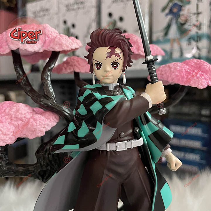 Mô Hình Kamado Tanjirou Figure Trang Trí Cao 15cm