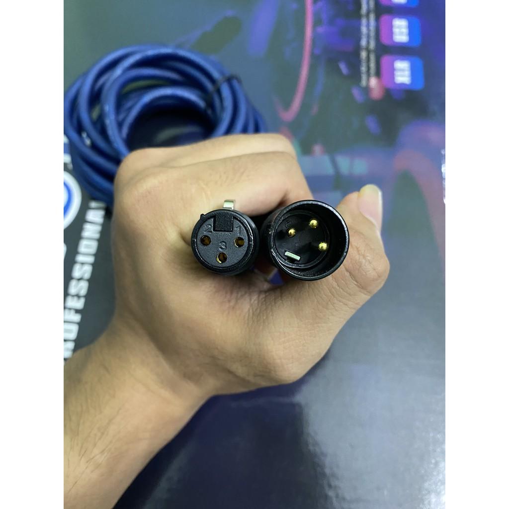 Dây Mic Canon 48V Hàng Loại 1 Chân Jack Cắm Bằng Đồng . Thiết Kế Dây Chắc Chắn , Jack Cắm Cực Chuẩn , Cho Âm Thanh Hay