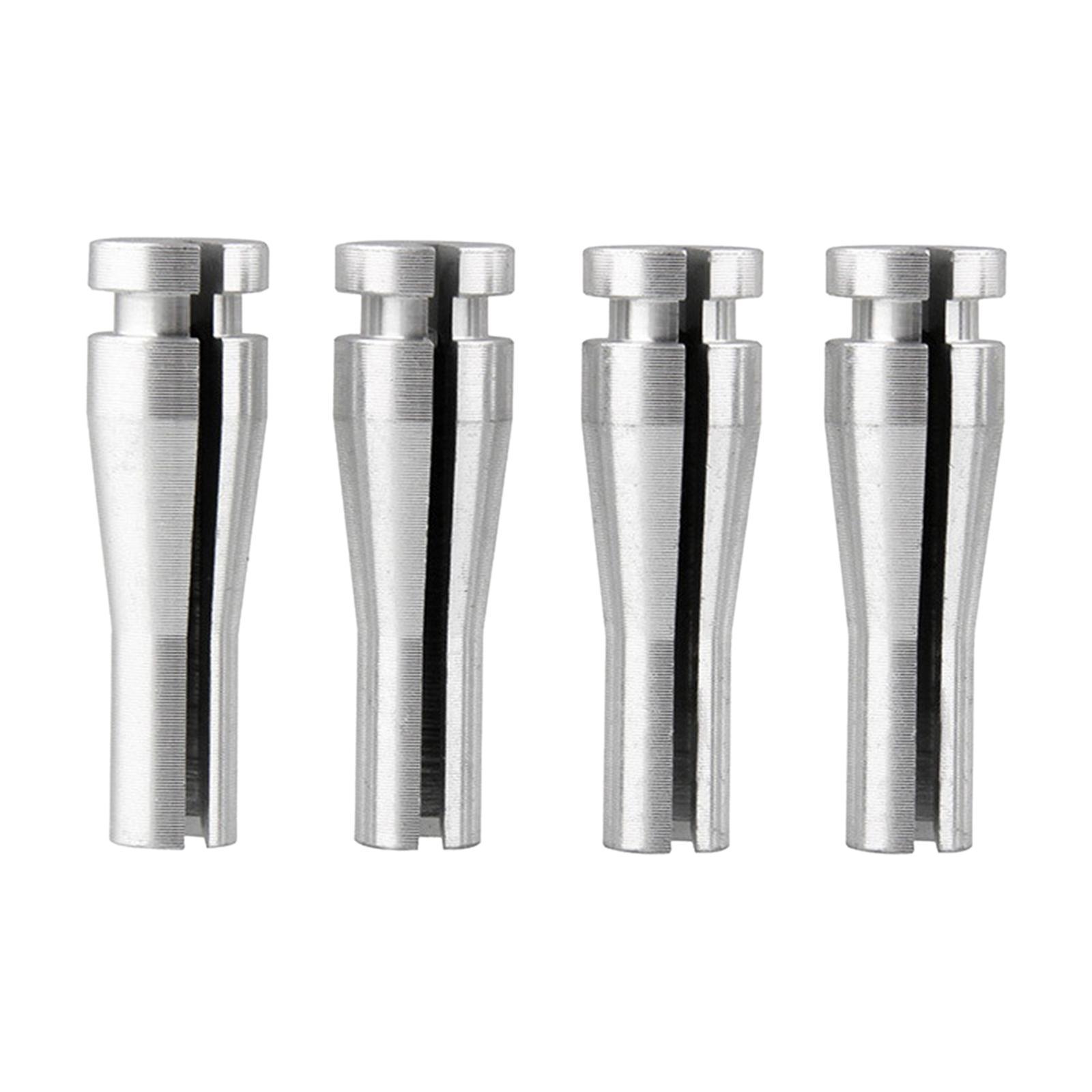 4x Car Door Latch Cable Repair , Replacement Aluminum Latch Lock Cable Ends for Good Performance Easy Installation