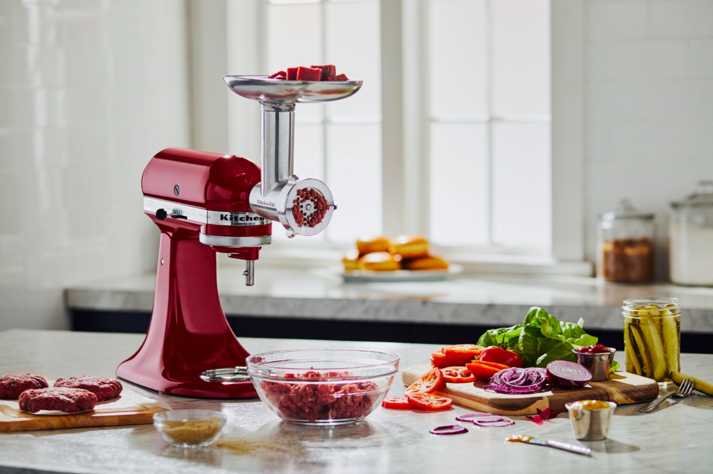 Dụng cụ xay thịt KitchenAid Meat Grinder - Hàng chính hãng