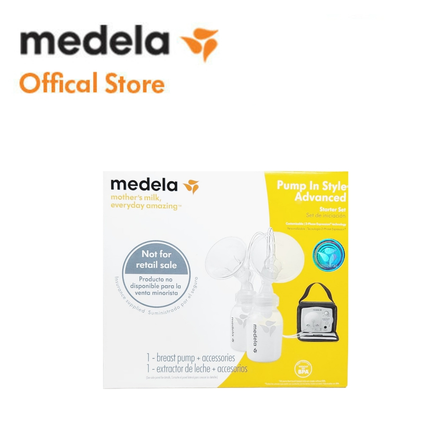 Medela - Máy hút sữa điện đôi Pump In Style Advanced Starter Set