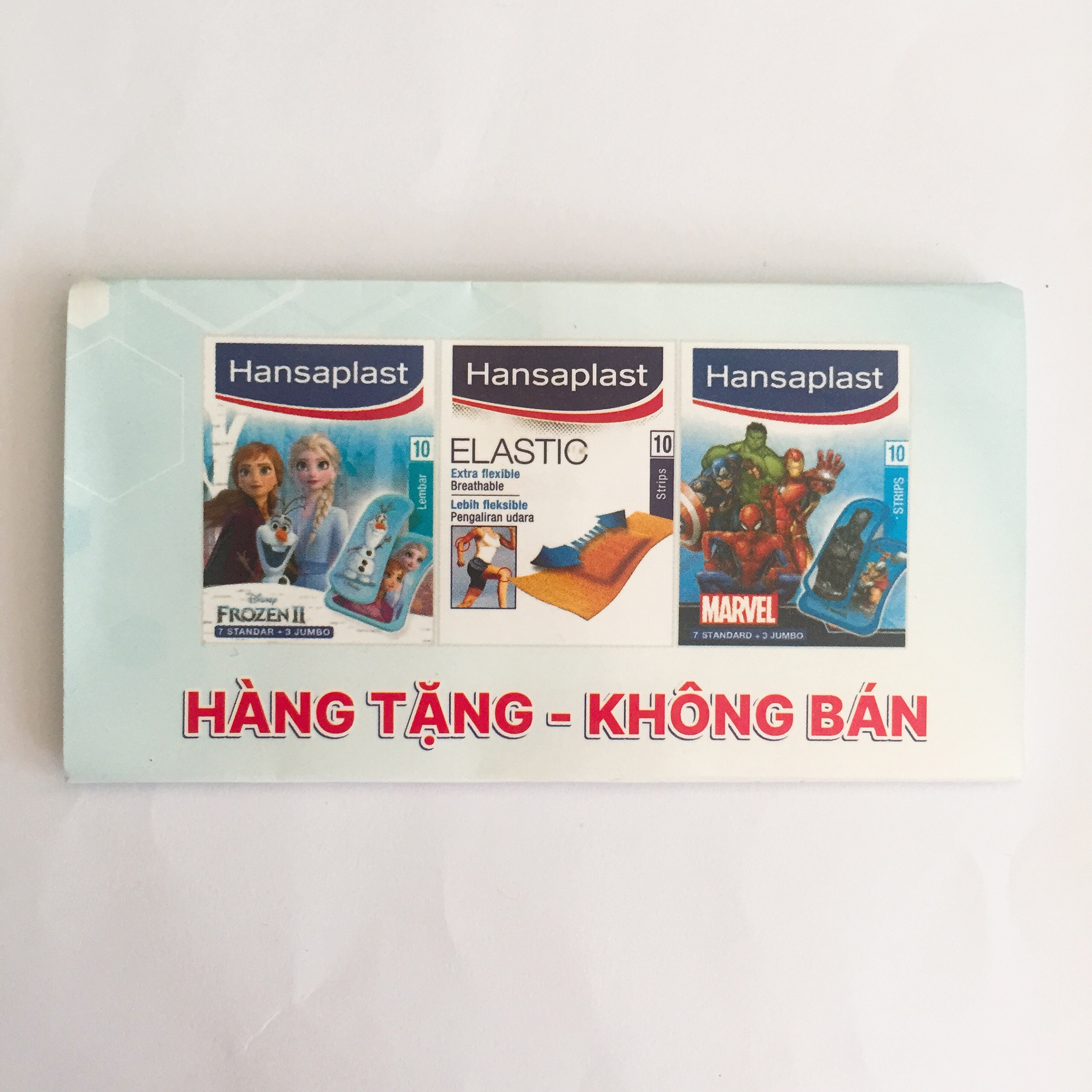 [Gift] Băng cá nhân Hansaplast 2/ 10/ 20 miếng