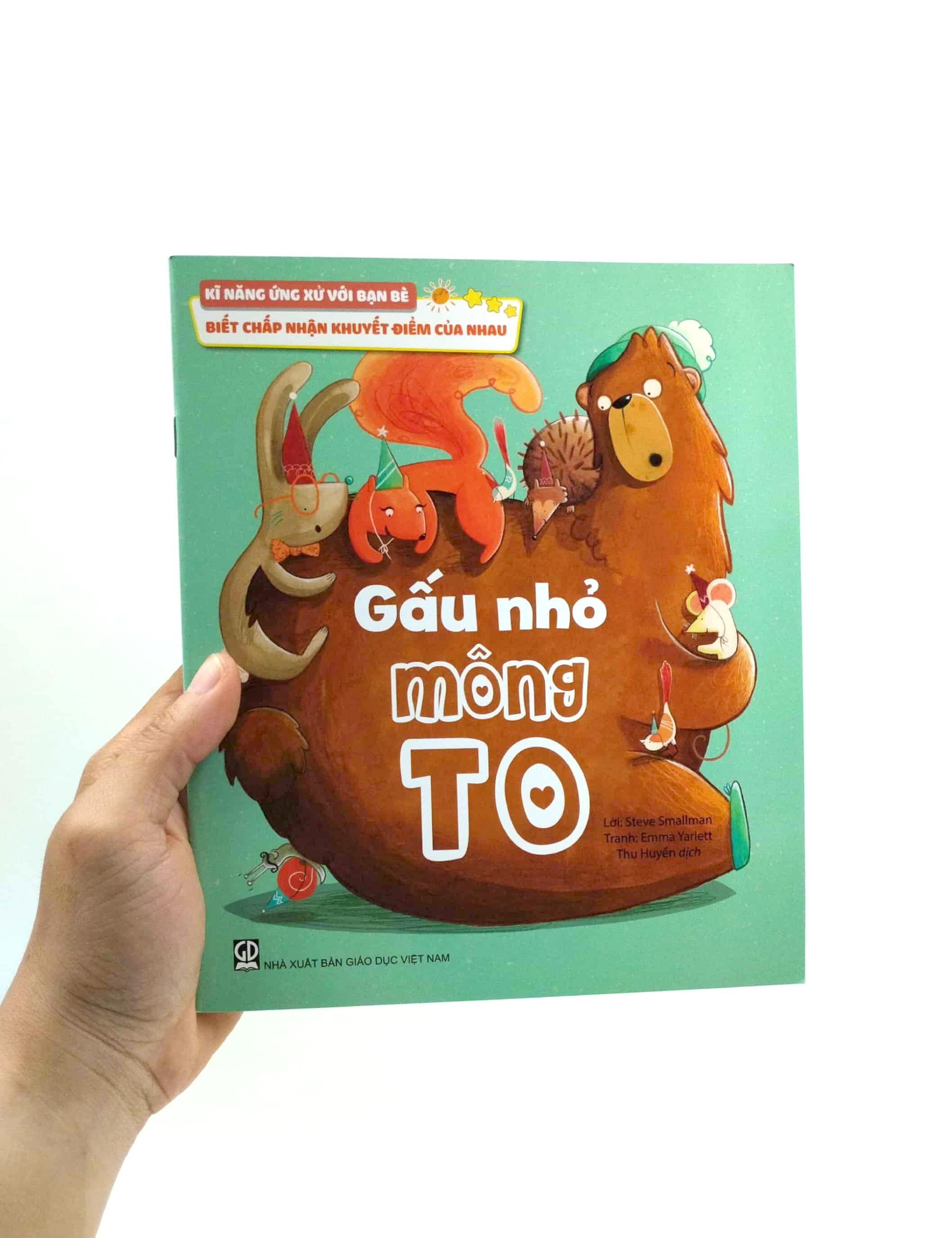 Kĩ Năng Ứng Xử Với Bạn Bè - Biết Chấp Nhận Khuyết Điểm Của Nhau - Gấu Nhỏ Mông To