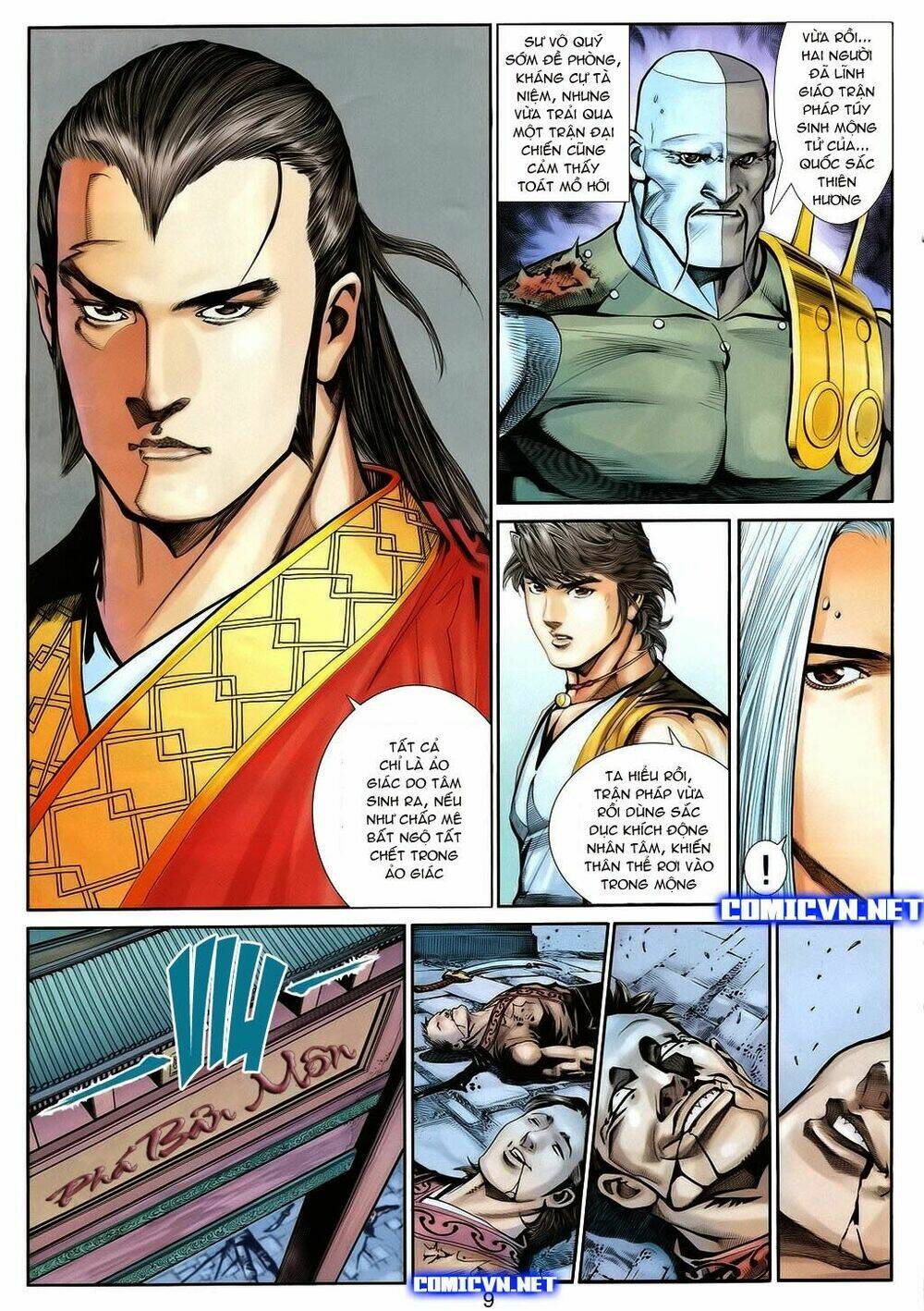 thuyết anh hùng thùy thị anh hùng chapter 7 8