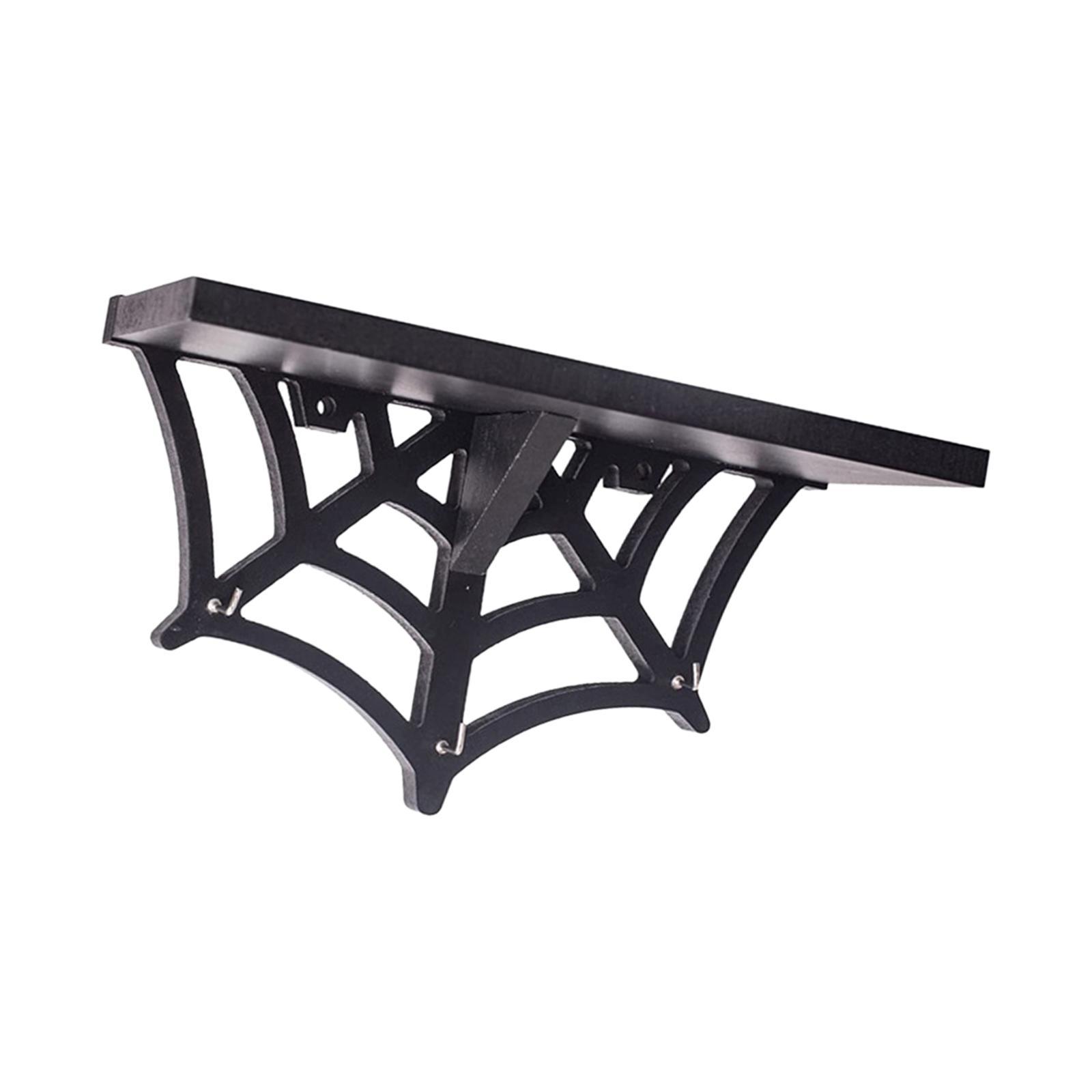 Halloween Wall Mounted Shelf Display Shelf ,Halloween Decorations Black Room Decor ,Storage Rack Holder Floating Storage Rack for Home, Bedroom