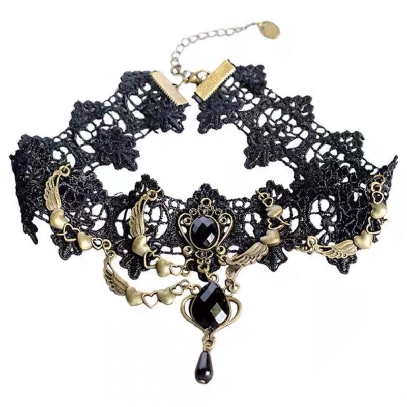 Choker ren cổ điển phong cách cosplay - Arora boutique