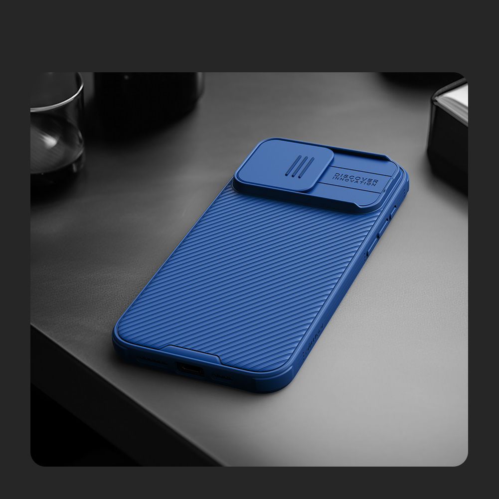 Ốp lưng Nillkin iPhone 15 Pro/ 15 Pro Max Camshield - hàng chính hãng