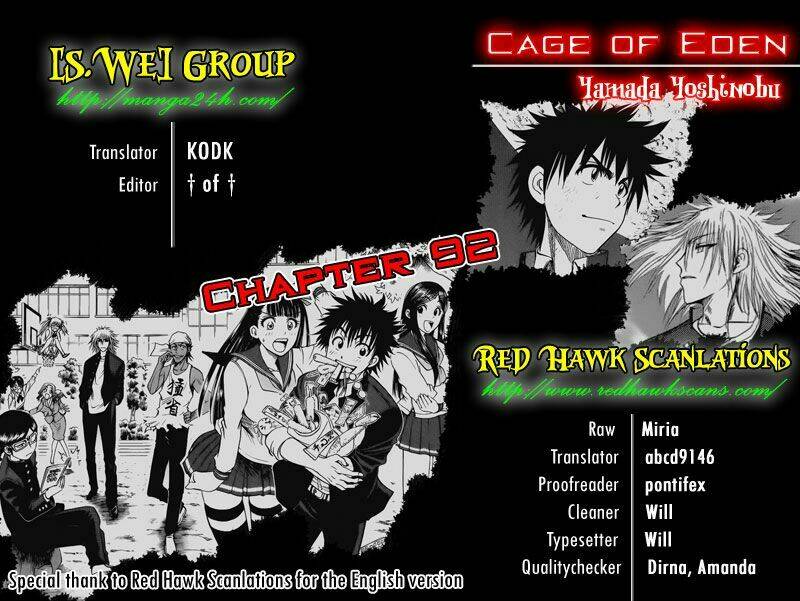 cage of eden chapter 92 1