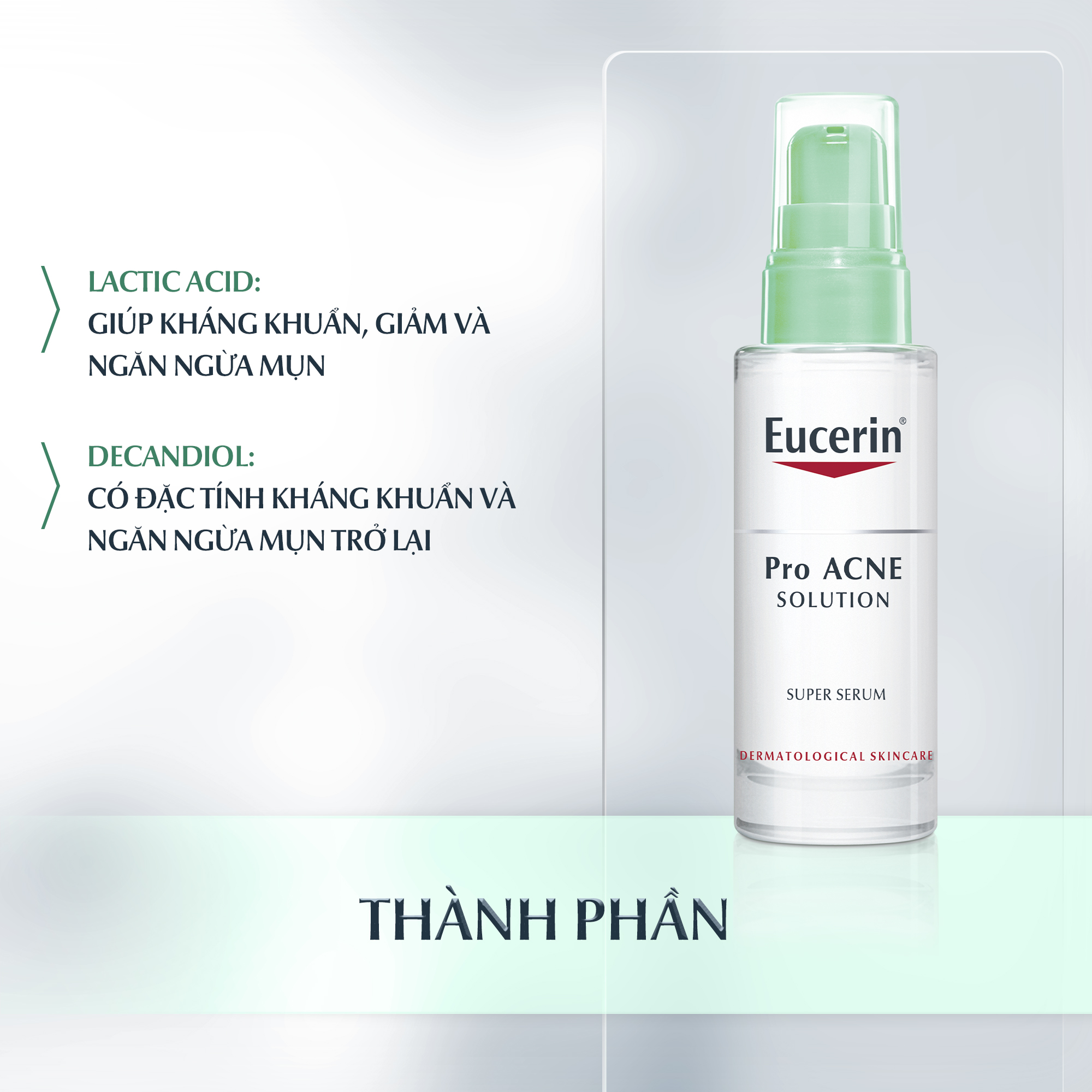 Tinh chất giảm mụn Eucerin Pro Acne Super Serum 30ml