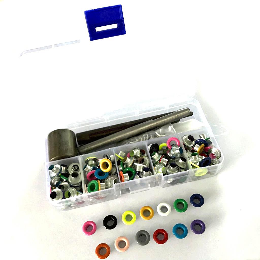 400 Pcs 3 Mm Kim Loại Silicon Đinh Tán Dây Giả Cho Da Thủ Công Quần Áo Vải Bố