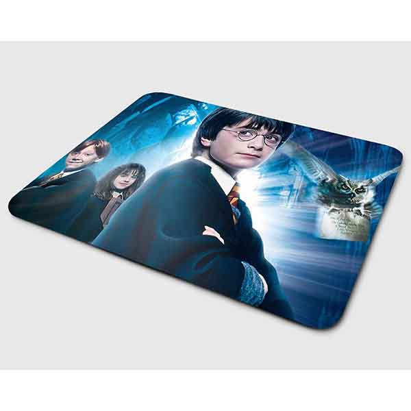 Miếng lót chuột mẫu Harry Potter và Rubeus Hagrid (20x24 cm) - Hàng Chính Hãng