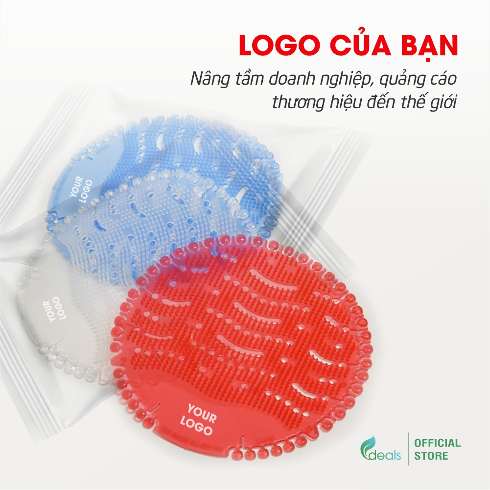 Tấm Lót Khử Mùi Bồn Tiểu & Lỗ Sàn ECODEALS Wave Fresher - Khử mùi, làm thơm toilet vượt trội 30 ngày, chống văng và giọt bắn - KT 18x18cm