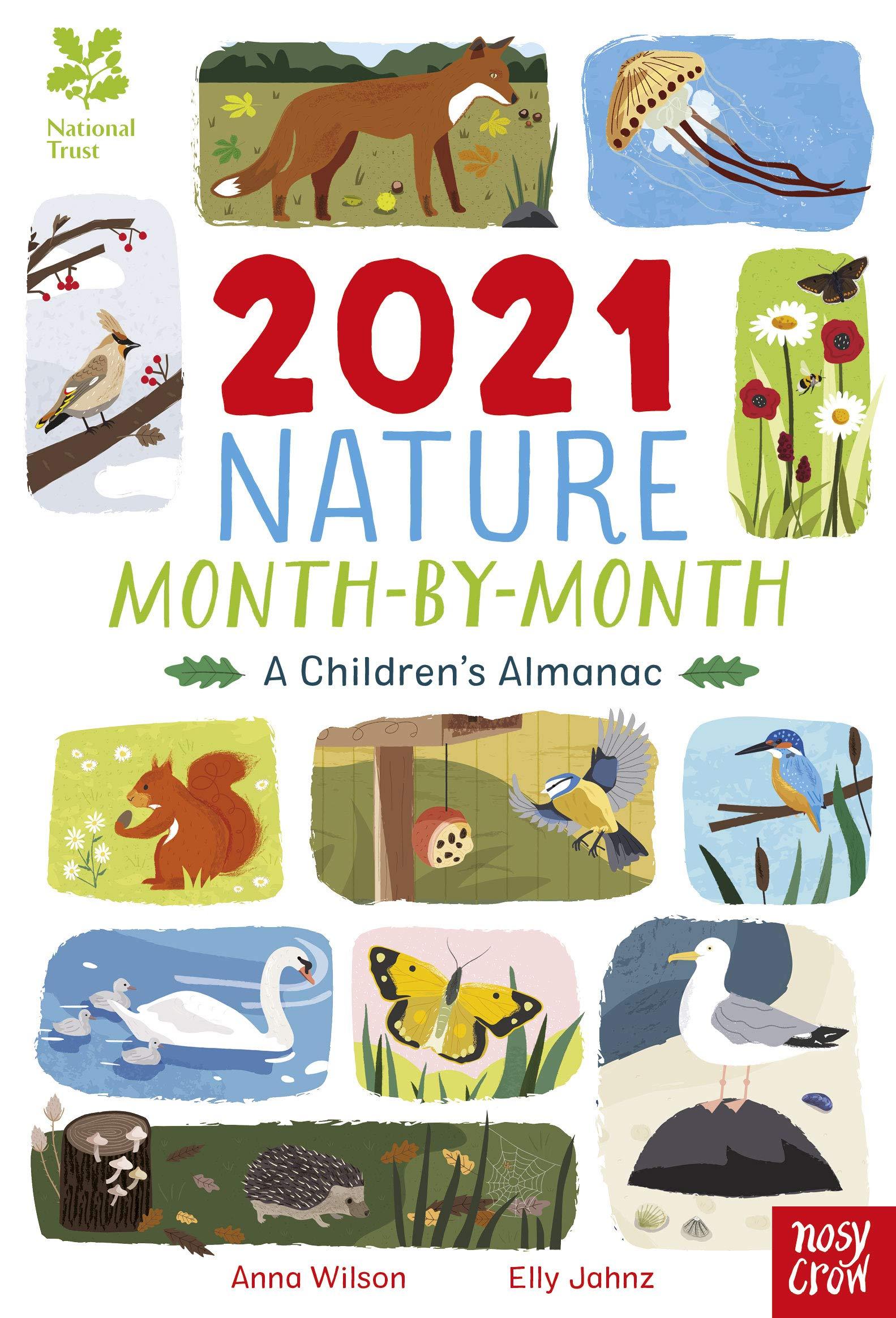 Sách ngoại văn: National Trust: 2021 Nature Month-By-Month: A Children's Almanac
