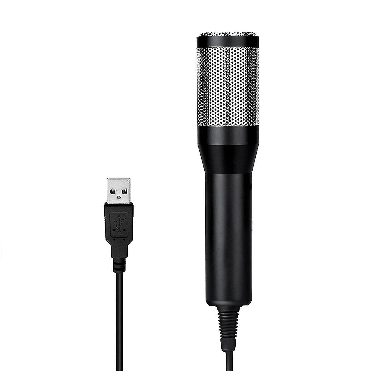 Micrô usb micrô plug-n-play micrô với chân máy lọc chân đế cho máy tính hát podcasting