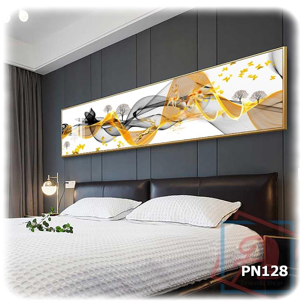 Tranh canvas khổ lớn trang trí phòng ngủ - PN128