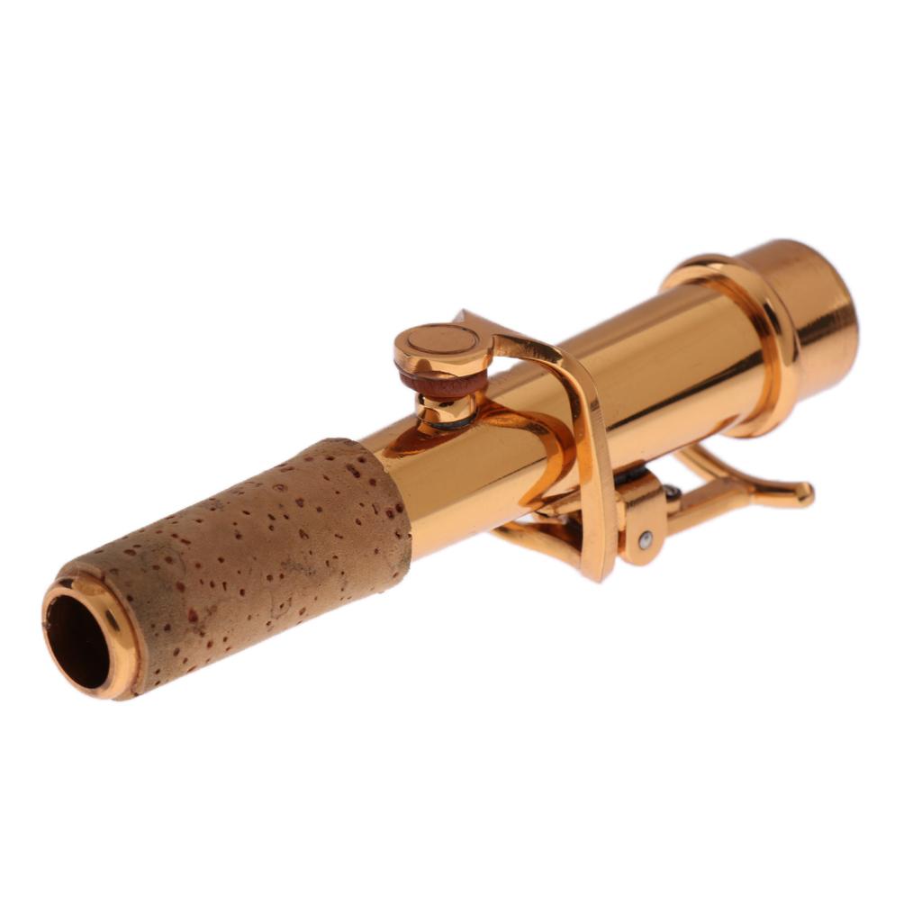 Durable Replacement Soprano Saxophone Sax Neck Golden