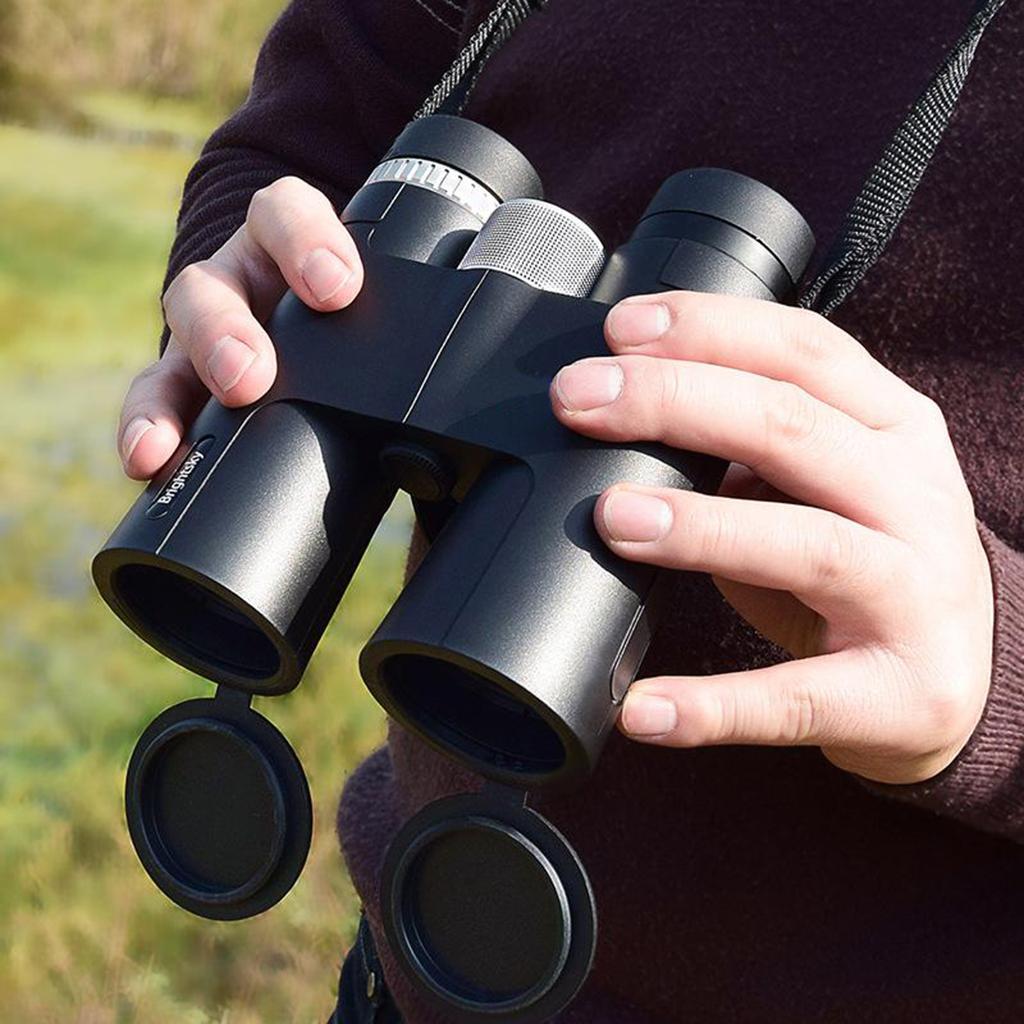 12X42 Portable Binoculars Telescope Optical Lens Outdoor Hunting Camping Black