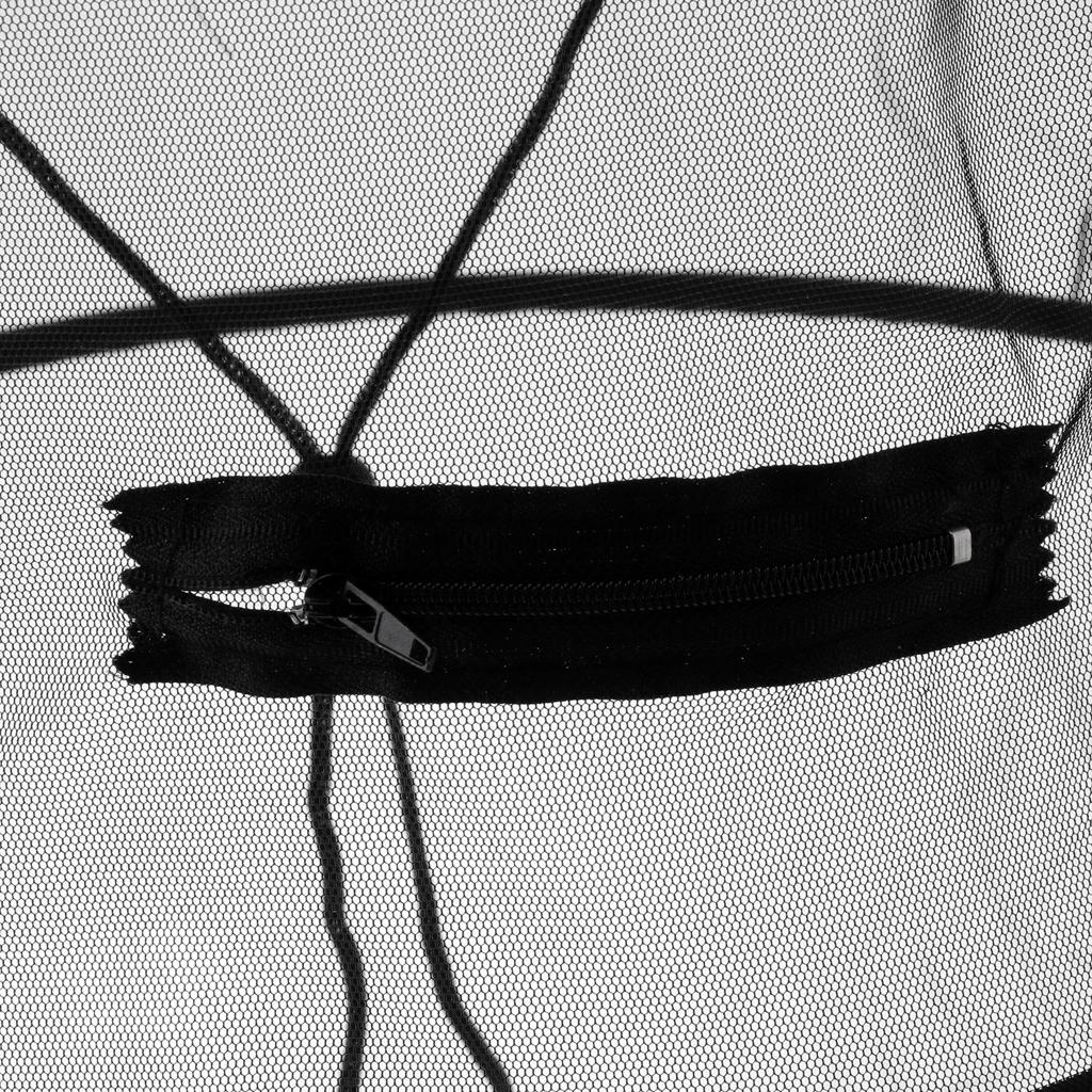 Outdoor Camping Mosquito Head Net Hat Cap Mesh Face Mask Beekeeper