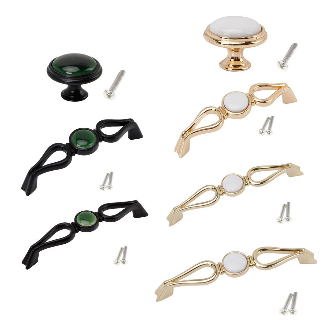European Cabinet Drawer Door Handle Furniture Hardware Pull Knobs