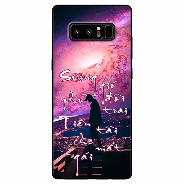 Ốp lưng dành cho Samsung Note 8 mẫu Sương Gió Phủ Đời Trai