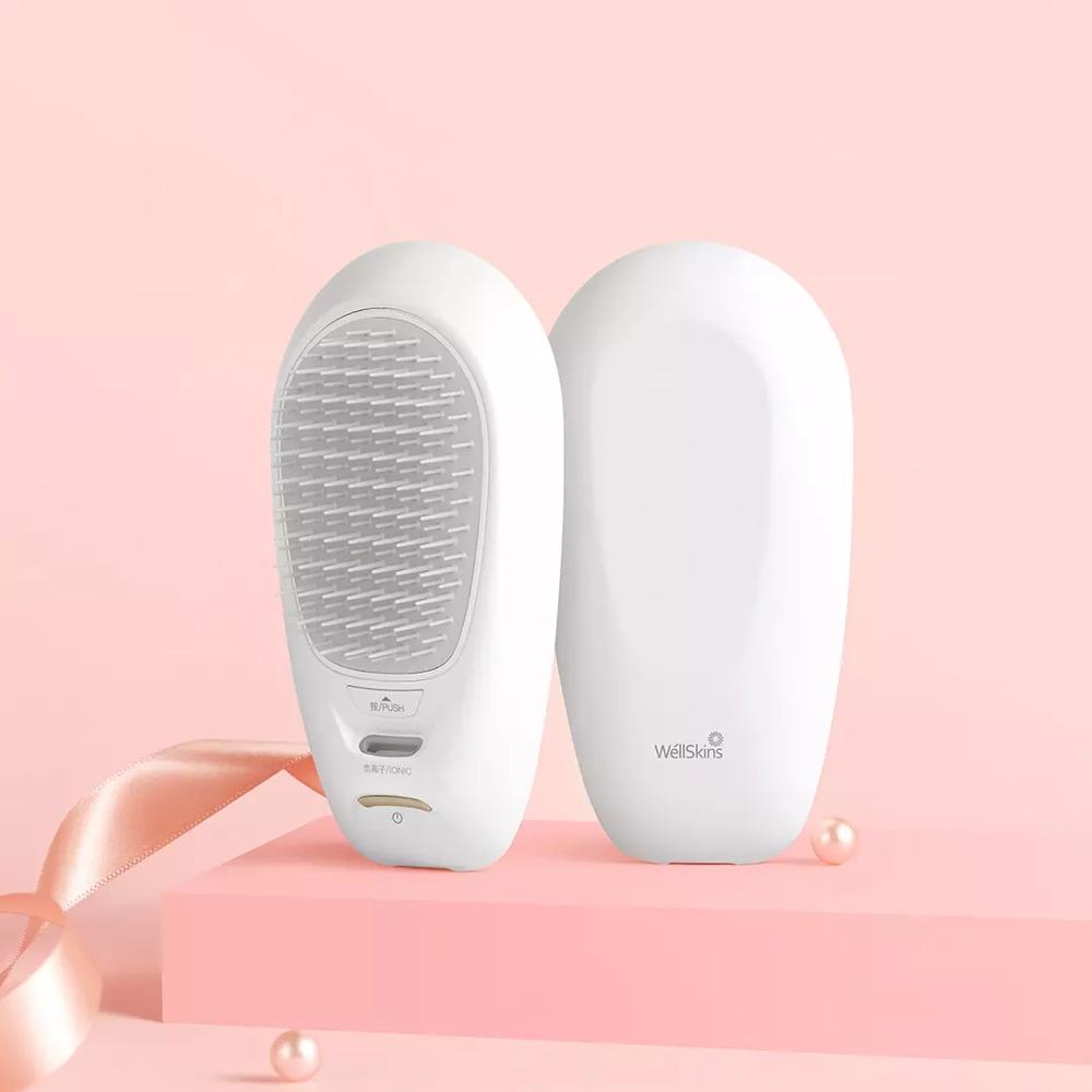 Lược chăm sóc tóc ion âm  wellskins fz200