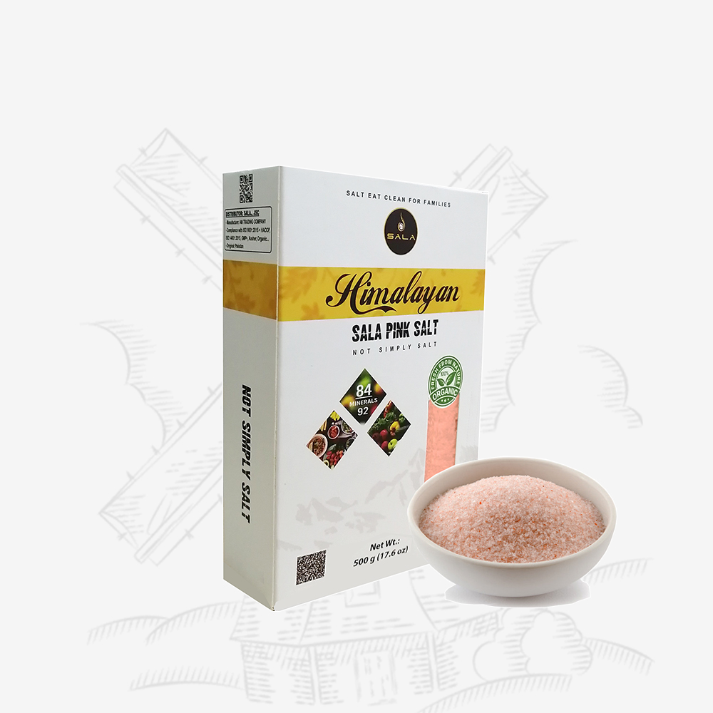 Muối Hồng SALA (MHS) - SALA Himalaya Pink Salt